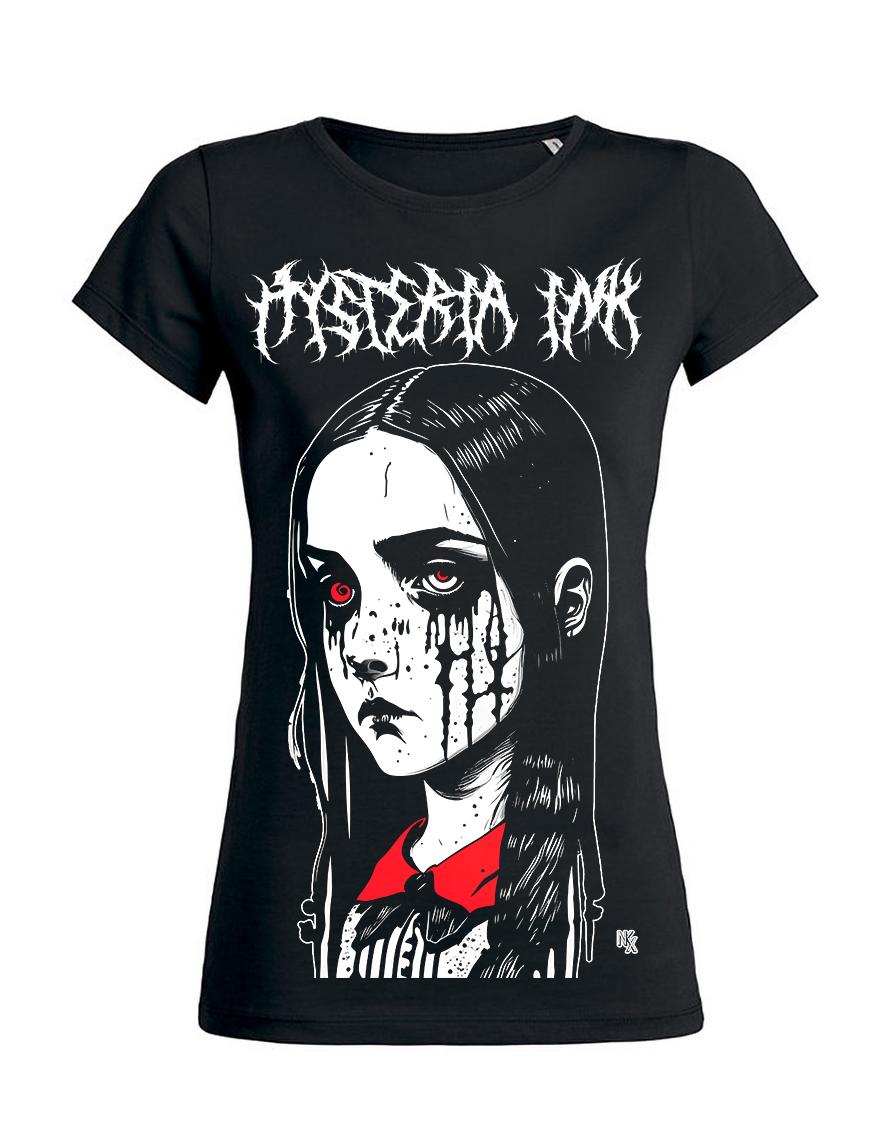 T-shirt femme Hysteria Ink X Natasha Kikx Alice's Nightmare