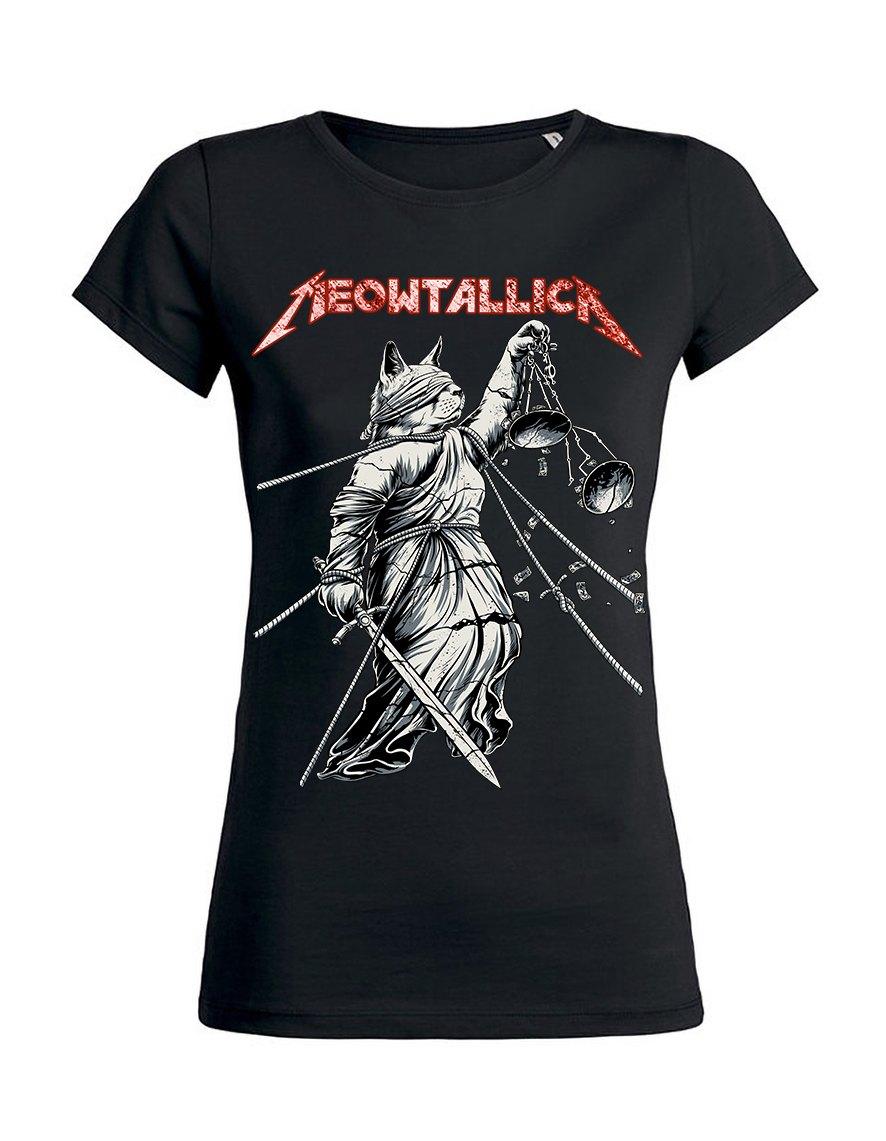 T-shirt femme Hysteria Ink Justice For Cat