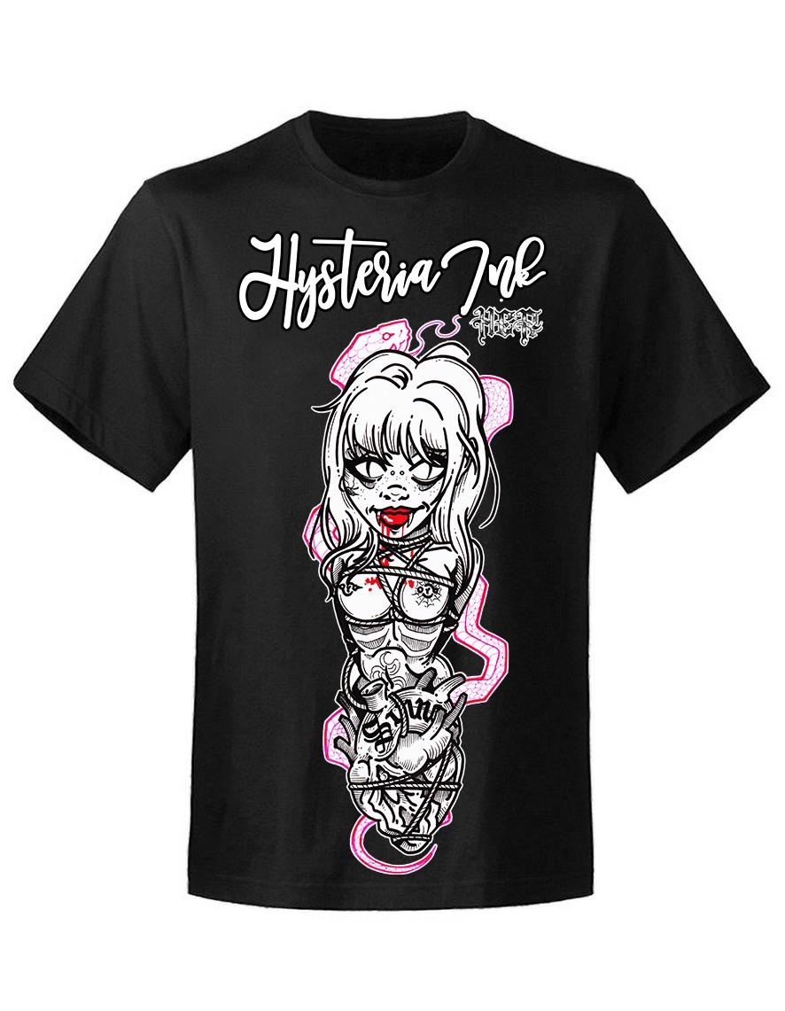 T-shirt unisexe Hysteria Ink X HER kinky