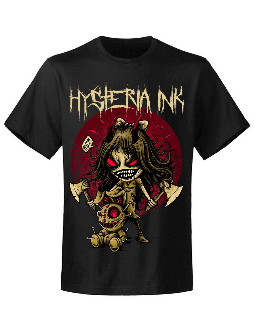 T-shirt unisexe Hysteria Ink MissInk