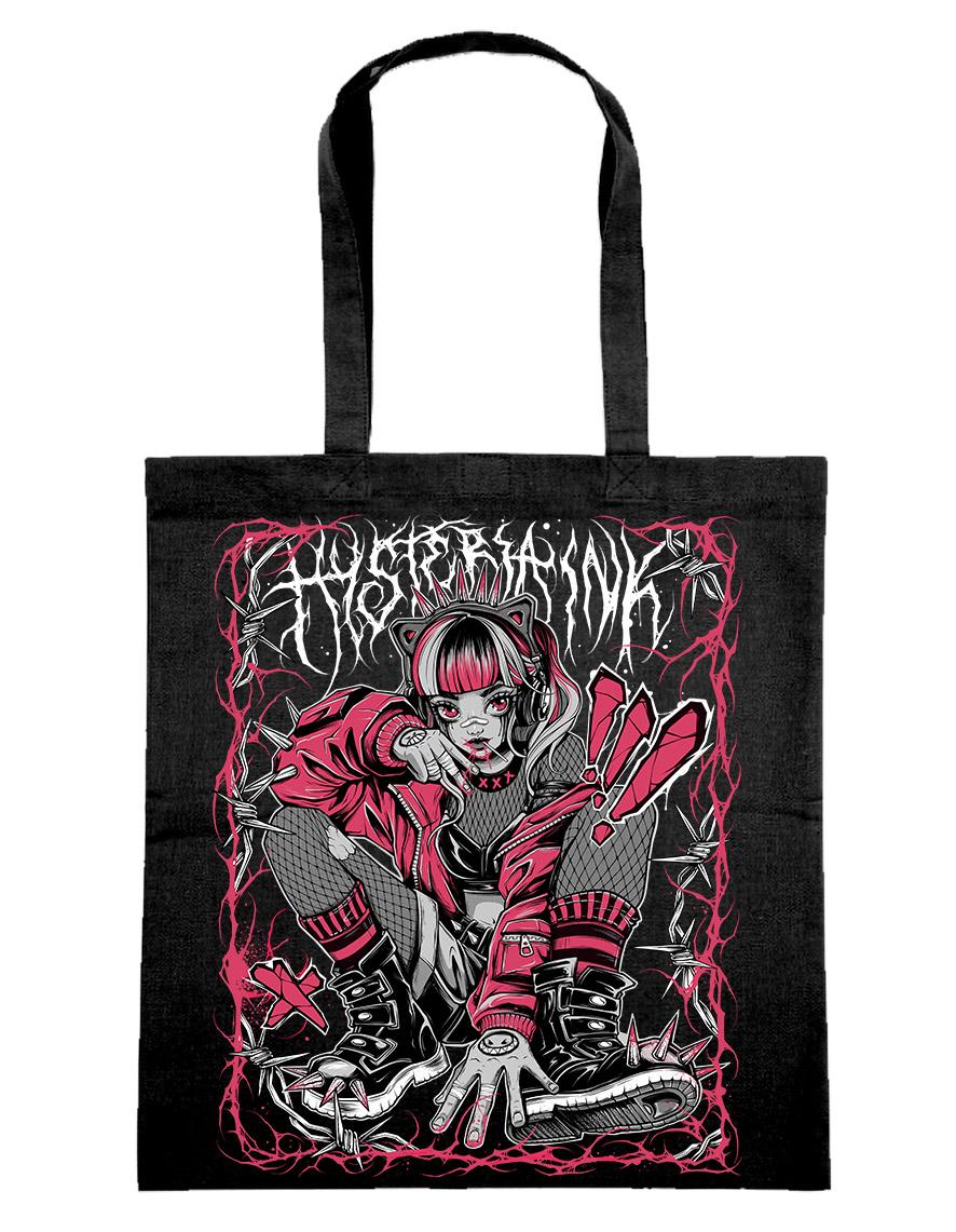 tote bag Hysteria Ink Spiky Girl