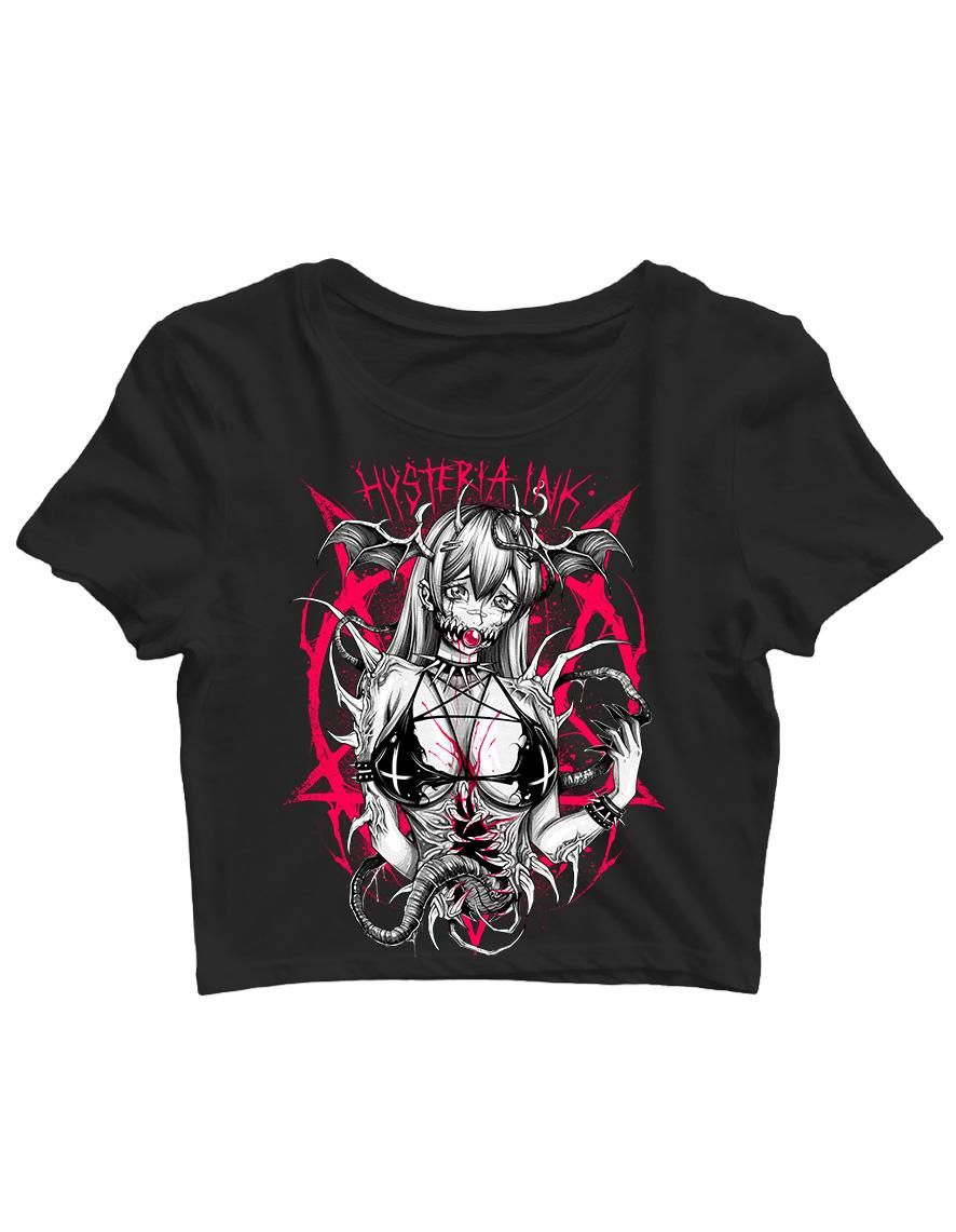 Crop Top Hysteria Ink Manga Demon