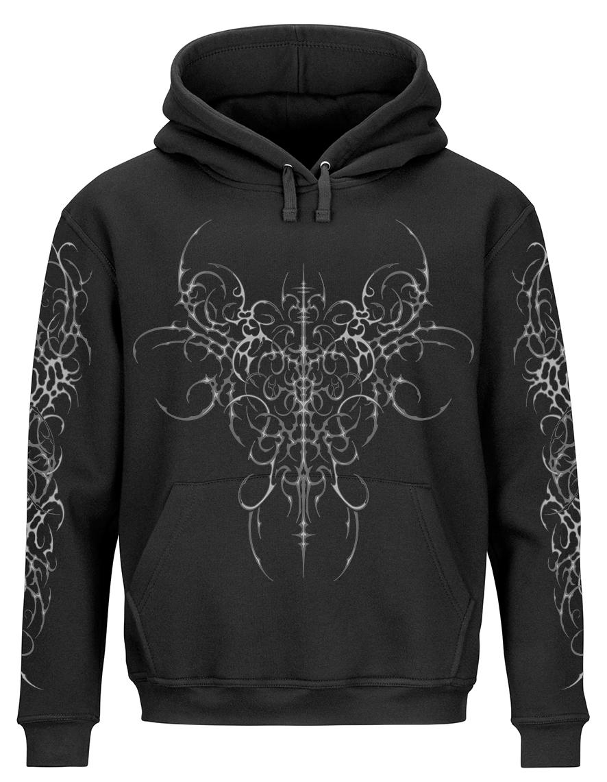 Sweat kangourou Unisexe Hysteria Ink Tribal Ink 2