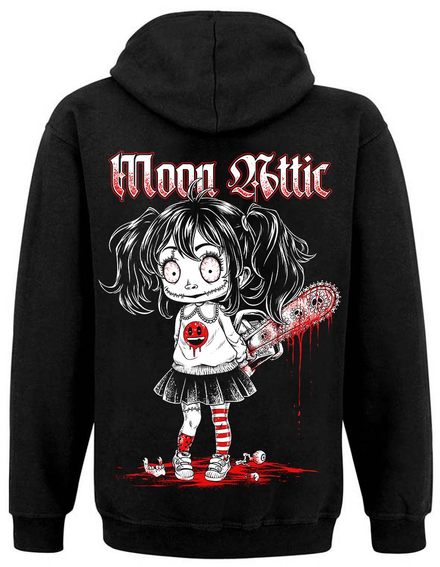 sweat zip unisexe Moon Attic Killer