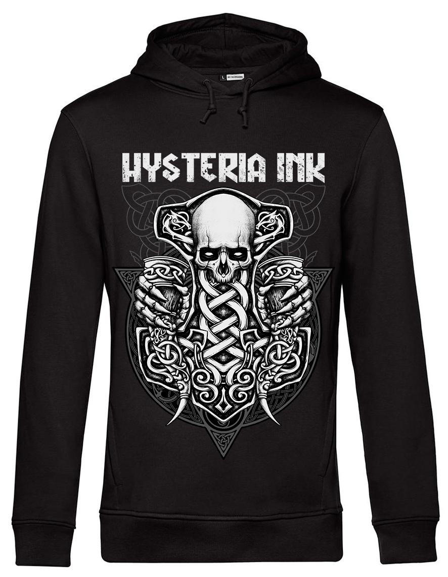Sweat unisexe Sider Hysteria Ink Mjolnir skull Ink