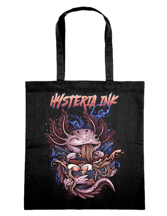 tote bag Hysteria Ink Axolotl Ramen Ink