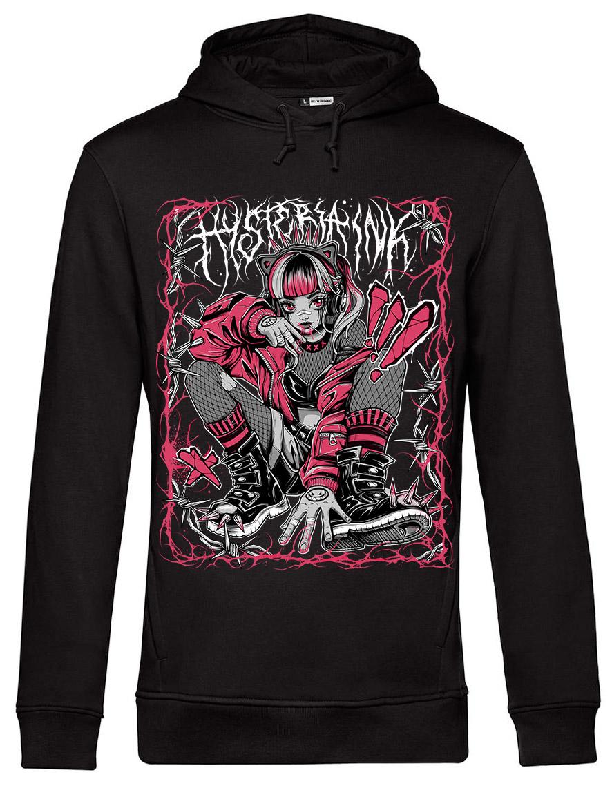 Sweat sider unisexe Hysteria Ink Spiky Girl