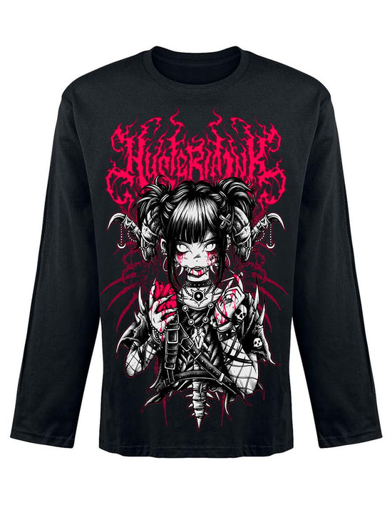 T-shirt manches longues Hysteria Ink Manga Goth