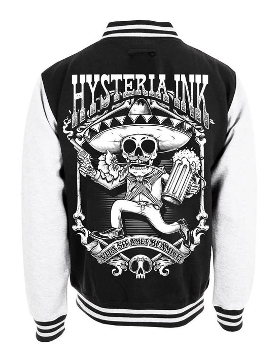 Unisex Teddyjacke Hysteria Ink Mexikanischer Totenkopf