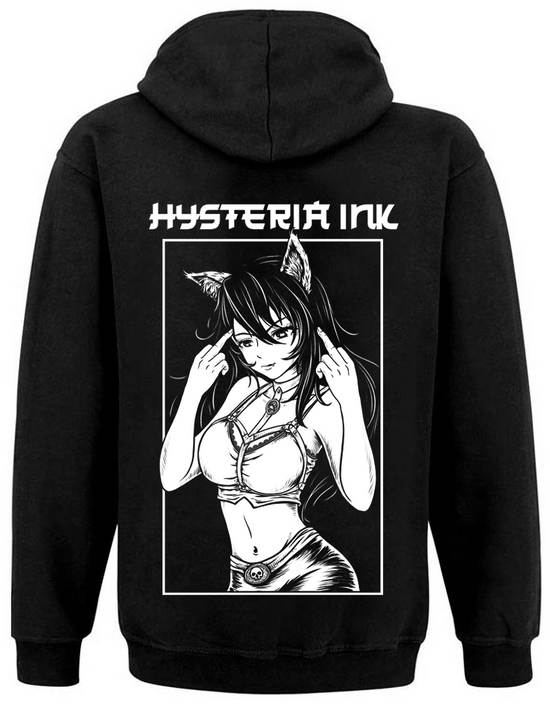 Sweat Zip unisexe Hysteria Ink  Manga Ink