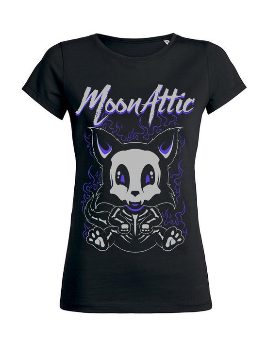 T-shirt femme Moon Attic Skelly Fox Attic