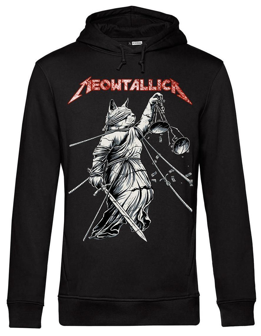 Sweat unisexe Sider Hysteria Ink Justice For Cat