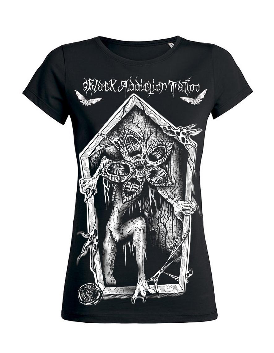 T-shirt femme Hysteria Ink démogorgon