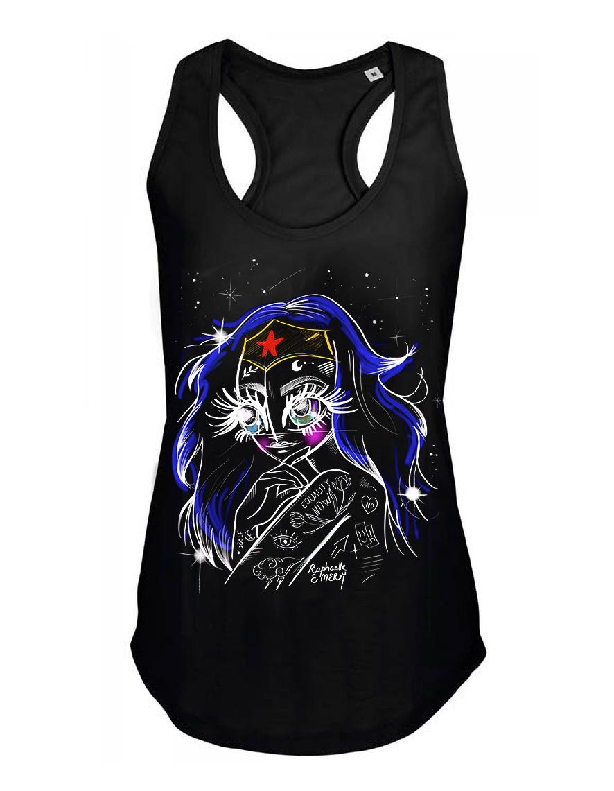 Debardeur femme Hysteria Ink X Raphaelle Emery Equality