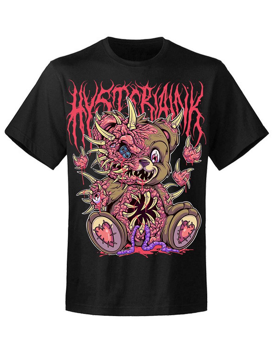 T-shirt unisexe Hysteria Ink Zombear Ink