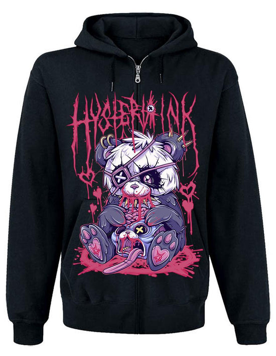 Sweat zip unisexe Hysteria Ink Panda666