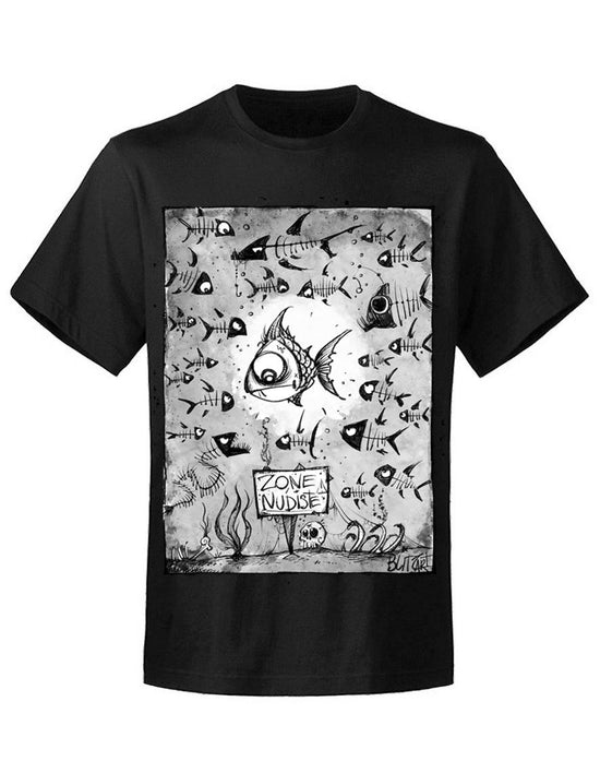 T-shirt unisexe Hysteria Ink X Blitz'ArtZone Nudiste