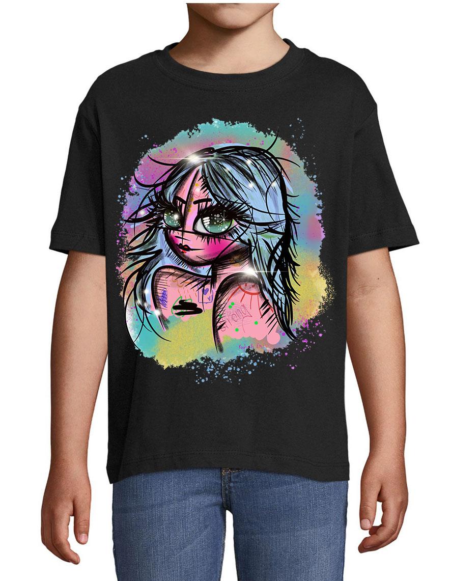 T-shirt enfant Hysteria Ink X Raphaelle Emery Forte et libre