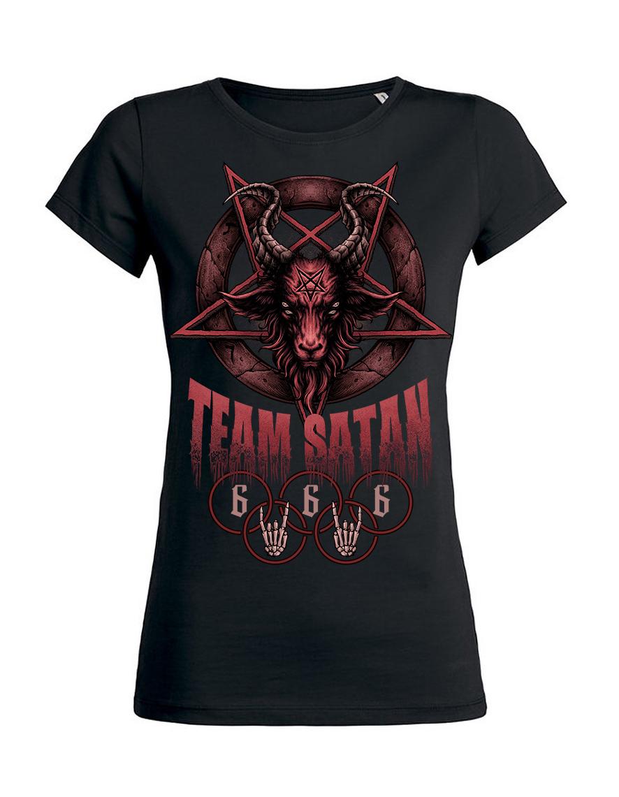T-shirt femme Hysteria Ink Team Satan