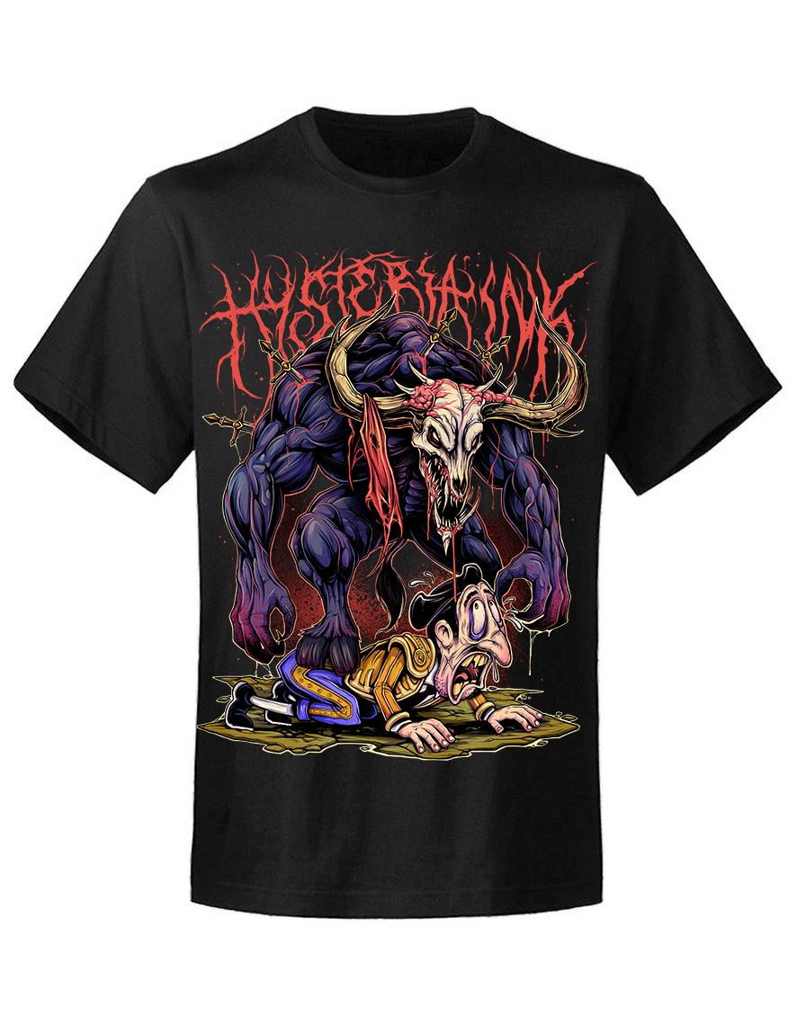 T-shirt unisexe Hysteria Ink Bullfigthter Ink