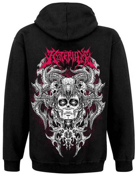 Sweat zip unisexe Hysteria Ink corvus ink