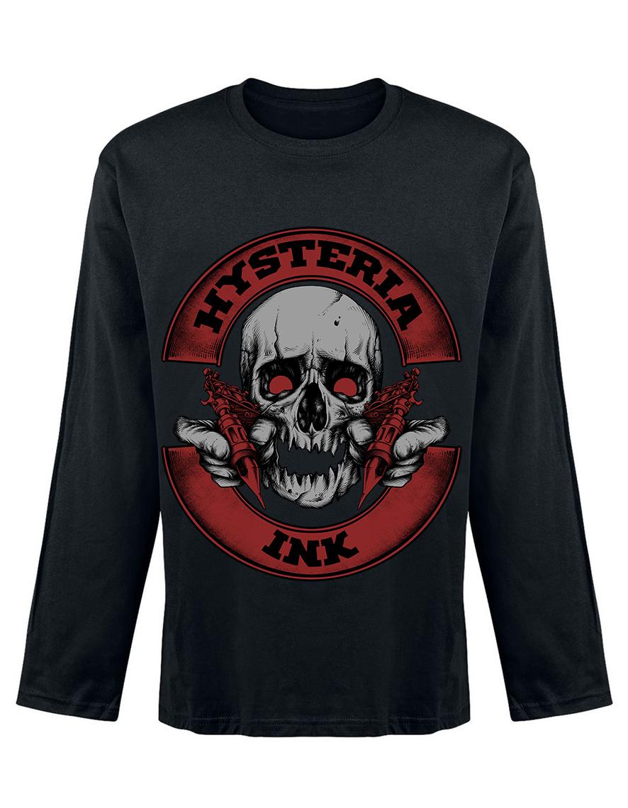 T-shirt unisexe manches longues Hysteria Ink Mister Tattoo Ink