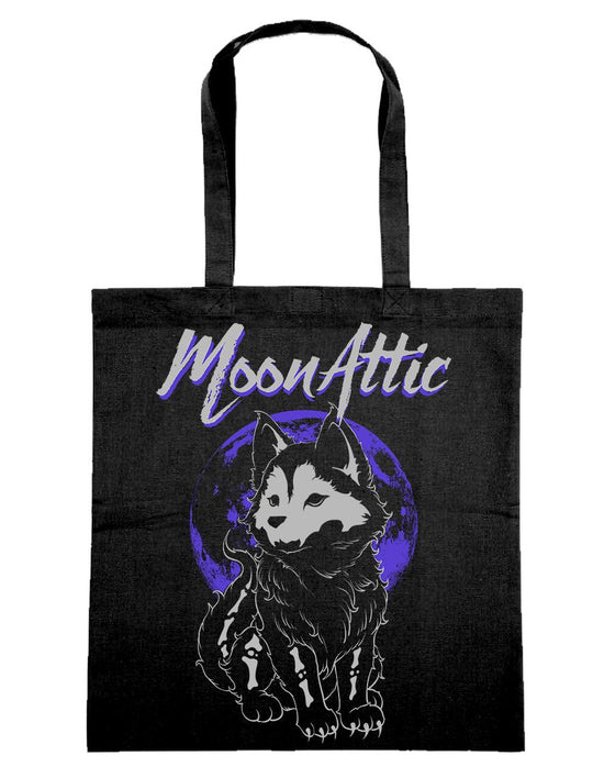 tote bag Moon Attic Skelly Wolf Attic