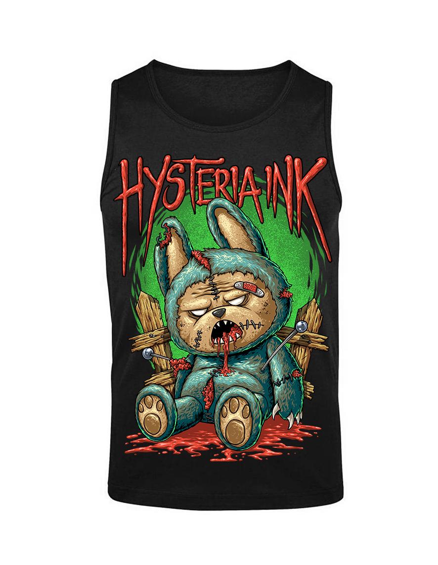 Debardeur homme Hysteria Ink Kill Bear