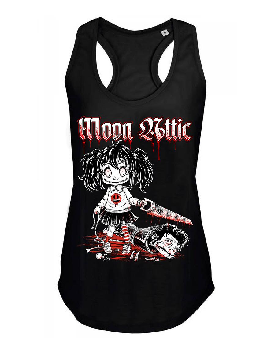 Debardeur femme Moon Attic Girl killer Attic