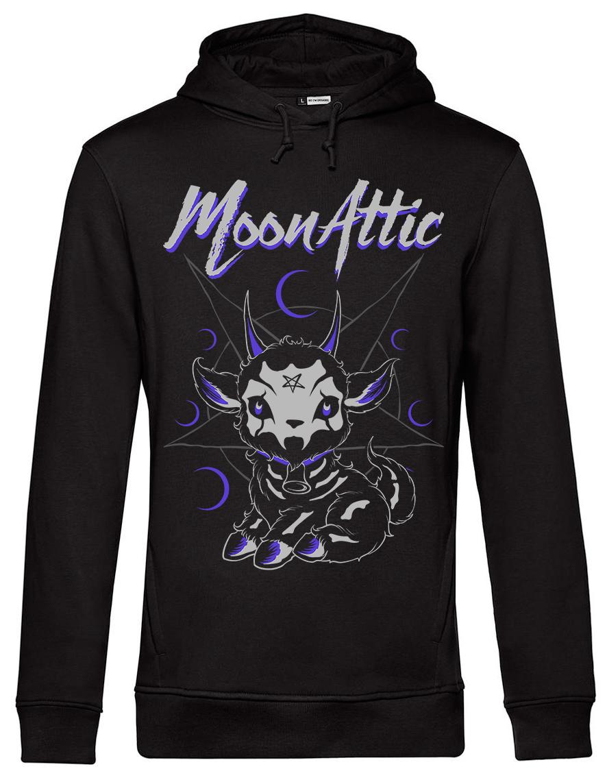 Sweat unisexe Sider Moon Attic Skelly Goat Attic