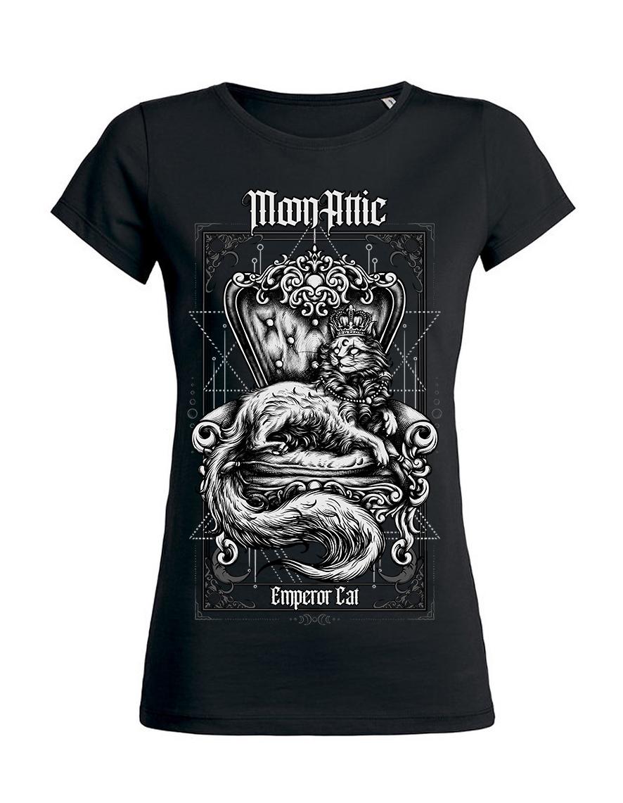 T-shirt femme Moon Attic Cat Emperor