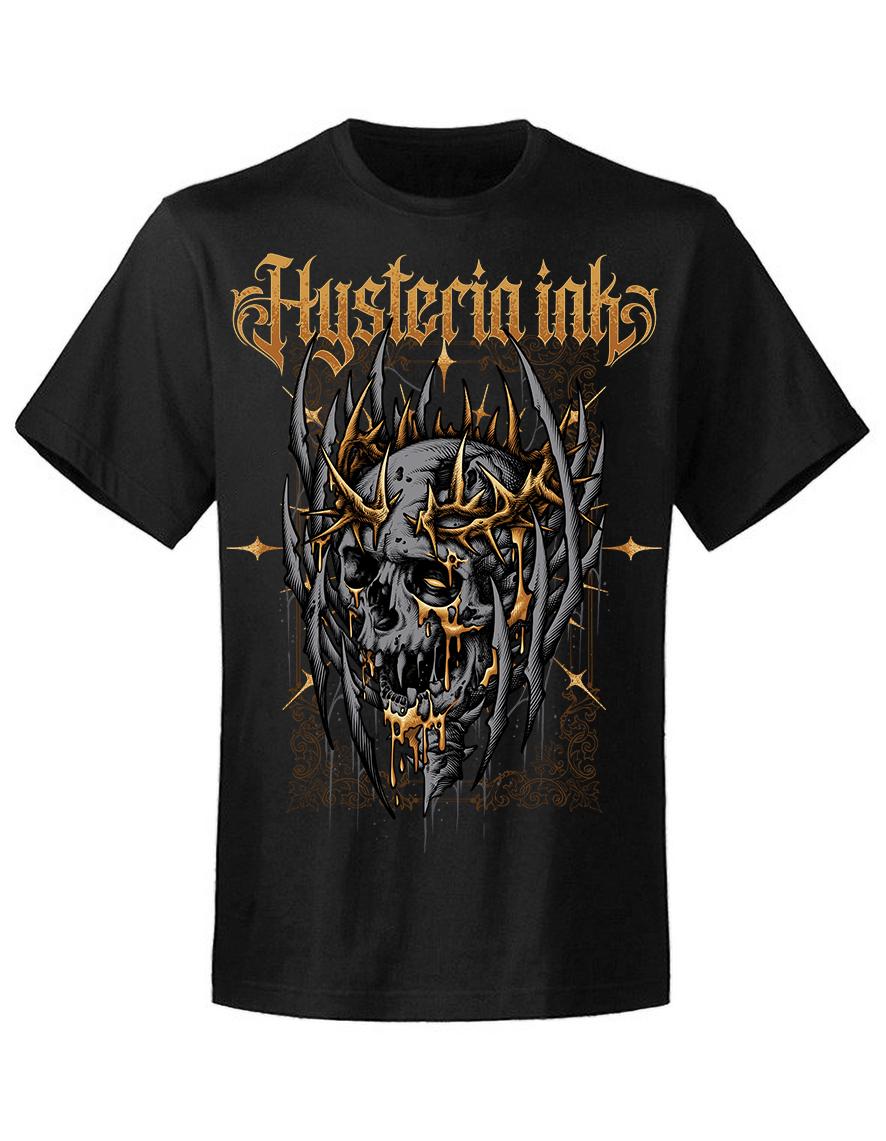 T-shirt unisexe Hysteria Ink Melted Ink