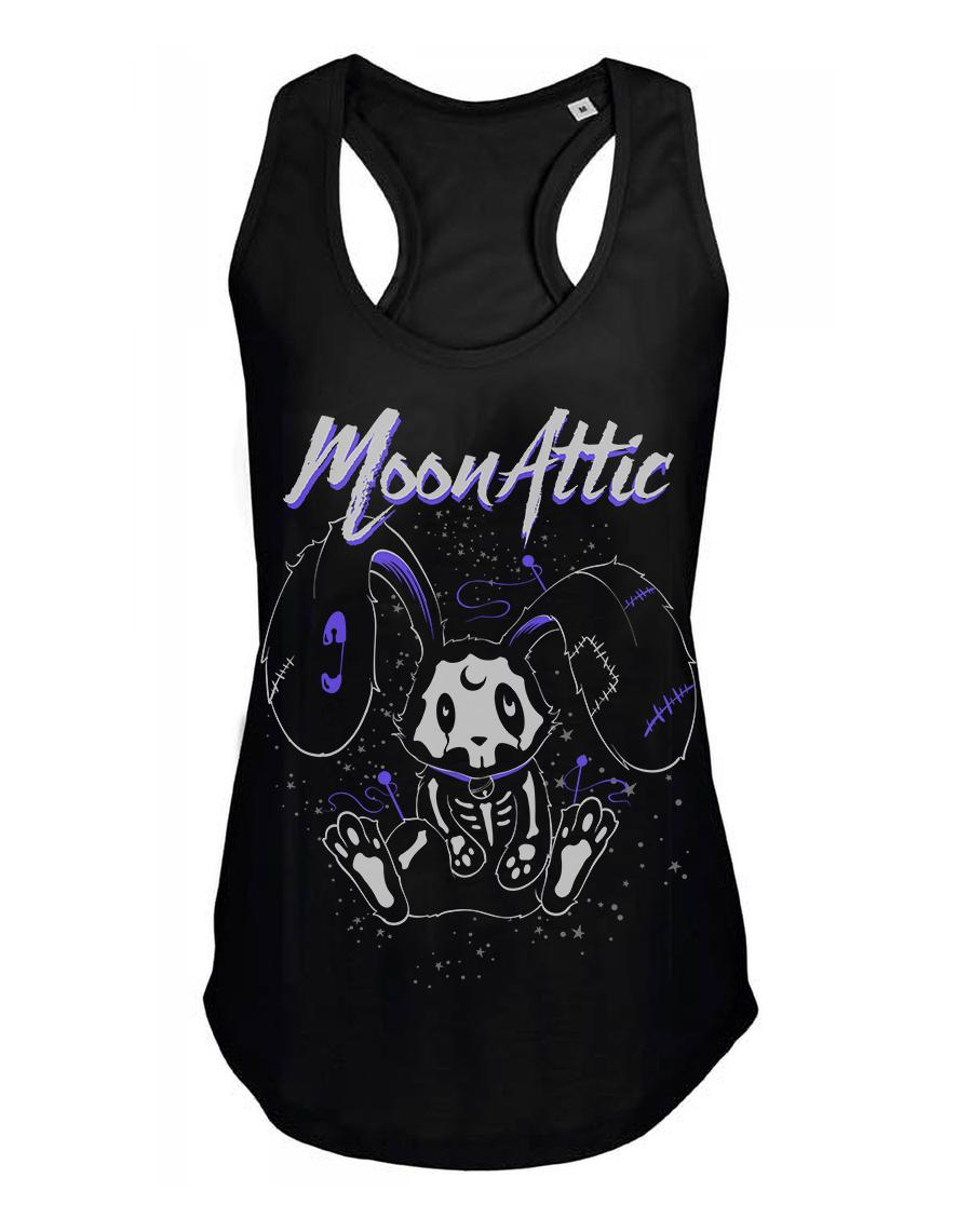 Debardeur femme Moon Attic Skelly Big eared rabbit Attic