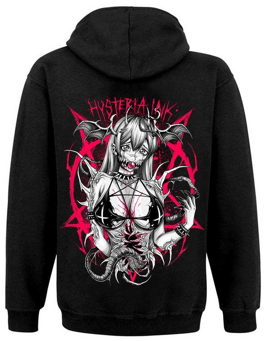Sweat zip unisexe Hysteria Ink Manga Demon
