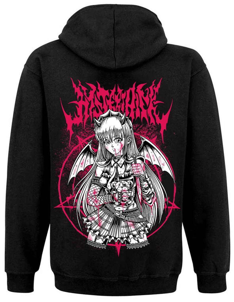 Sweat zip unisexe Hysteria Ink Manga Scarlet Wings