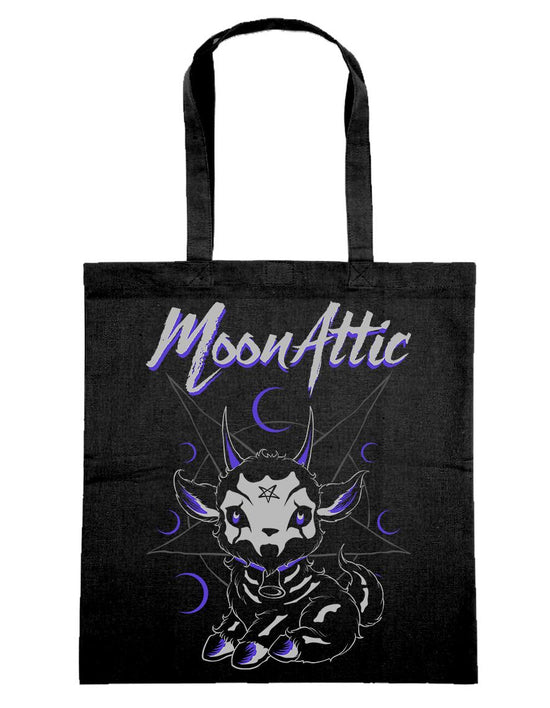 tote bag Moon Attic Skelly Goat Attic