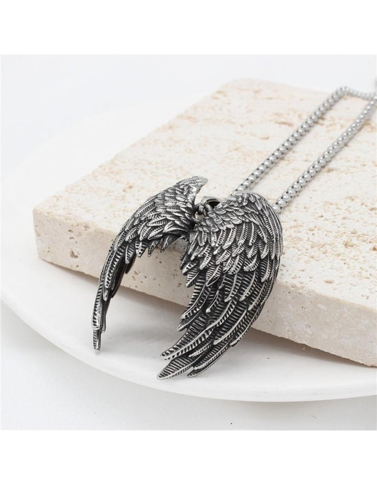 Pendentif Moon Attic Wings P0792