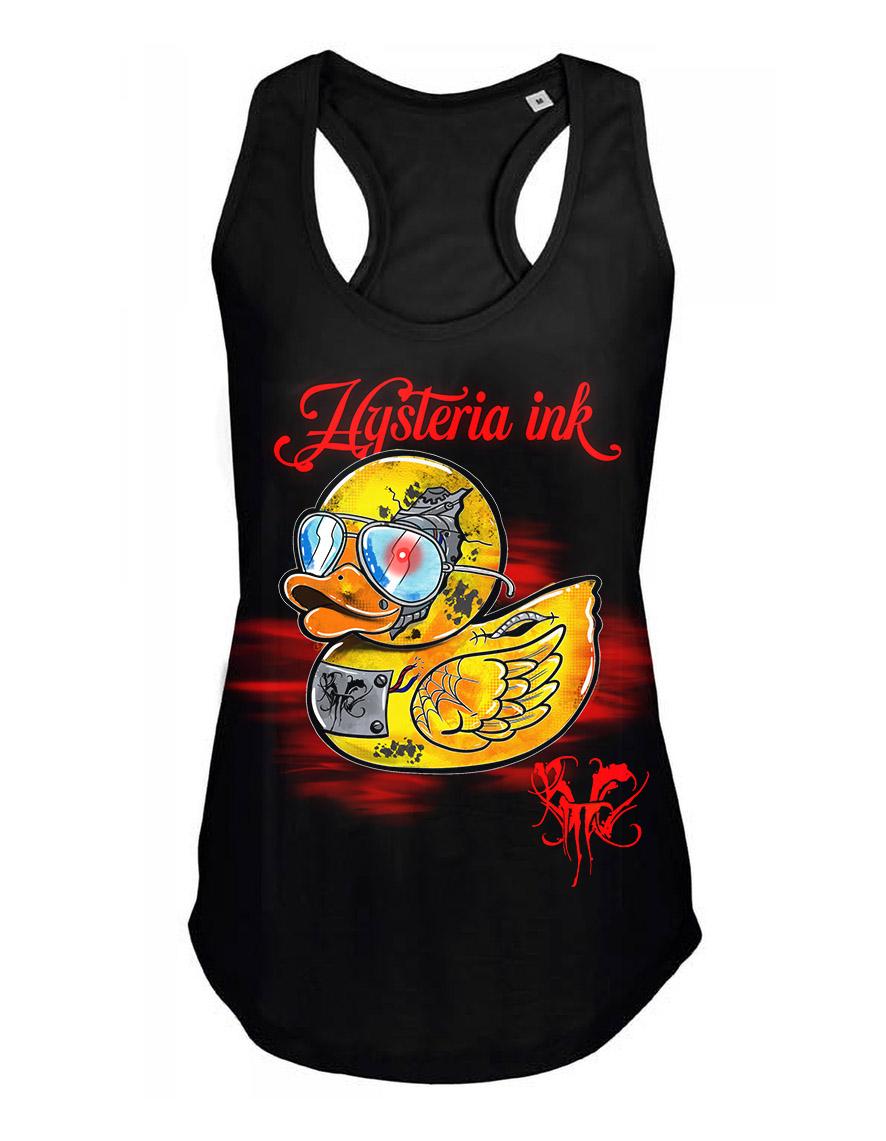 Debardeur femme Hysteria Ink Terminaduck Ink