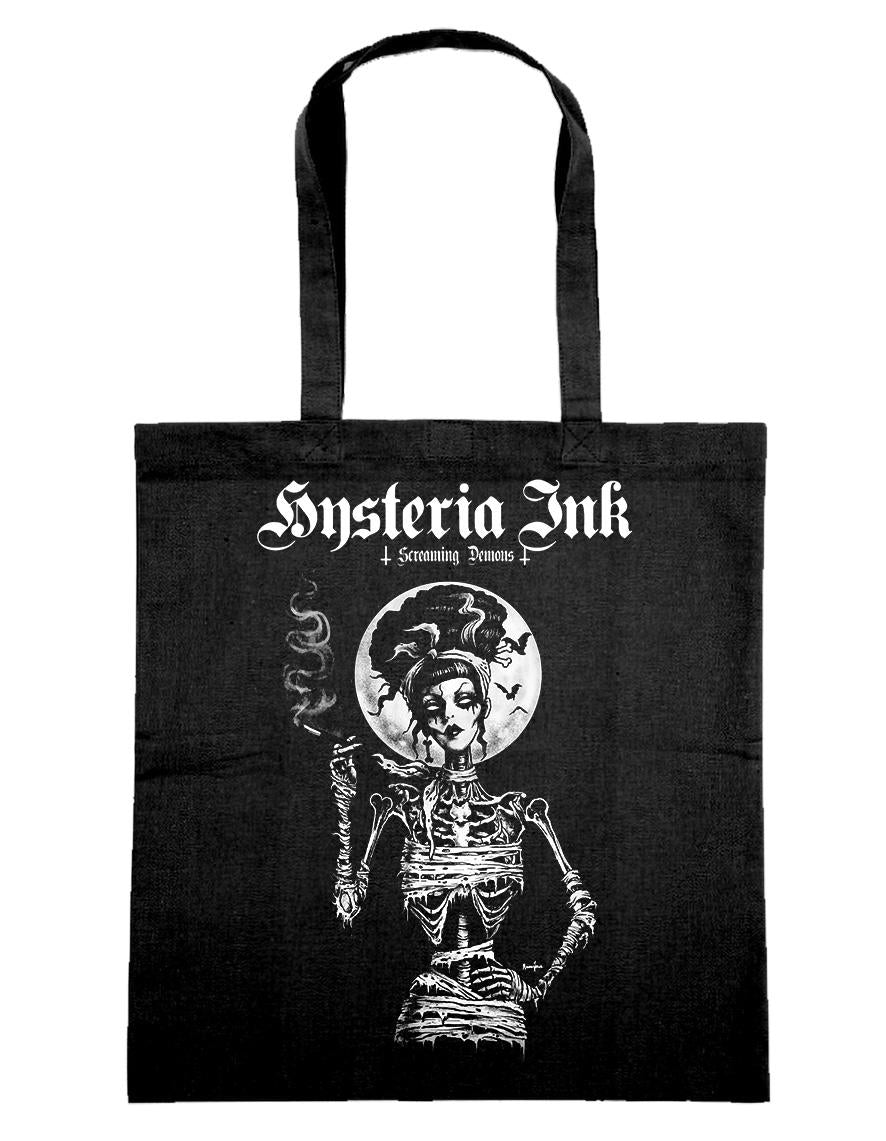 Tote bag Hysteria Ink Skel Girl