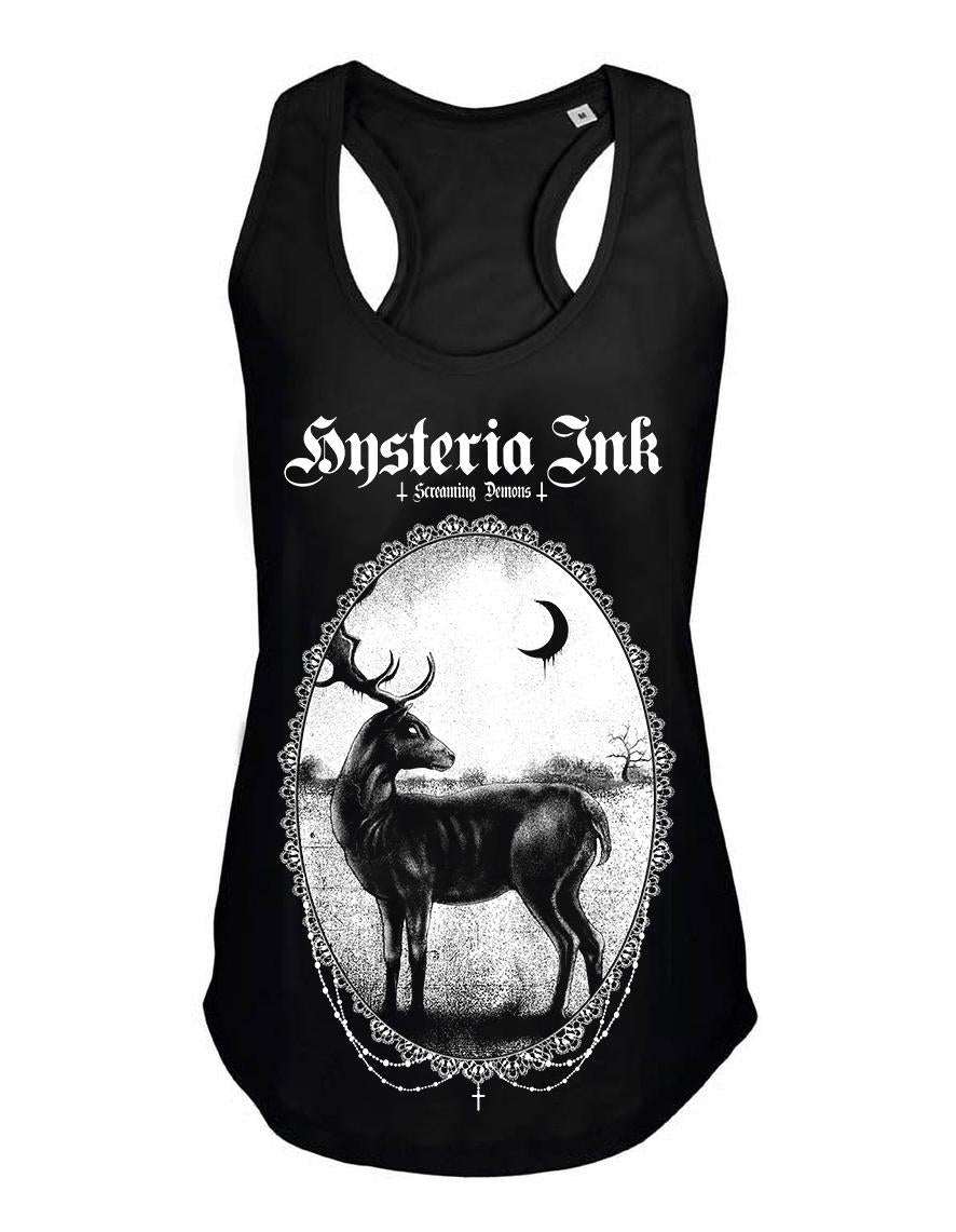 Debardeur femme Hysteria Ink Black stag
