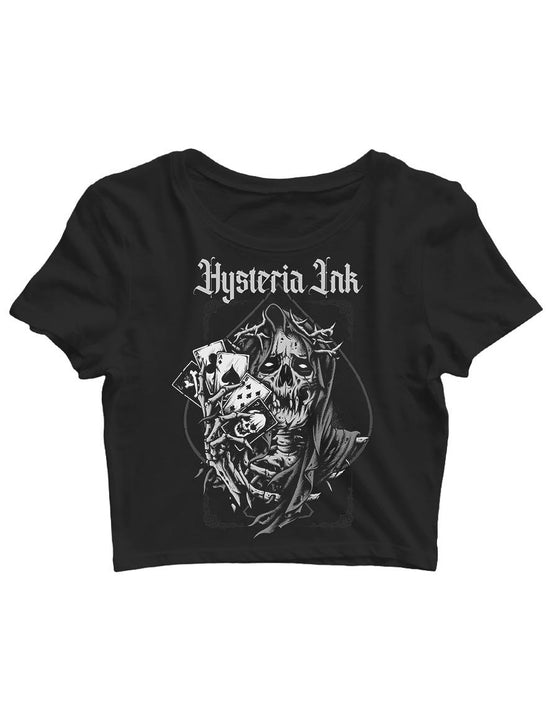 Crop Top Hysteria Ink The 4 Cards of Death Ink