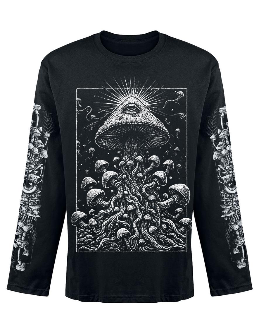 T-shirt Manches Longues Unisexe Hysteria Ink Magic Mush