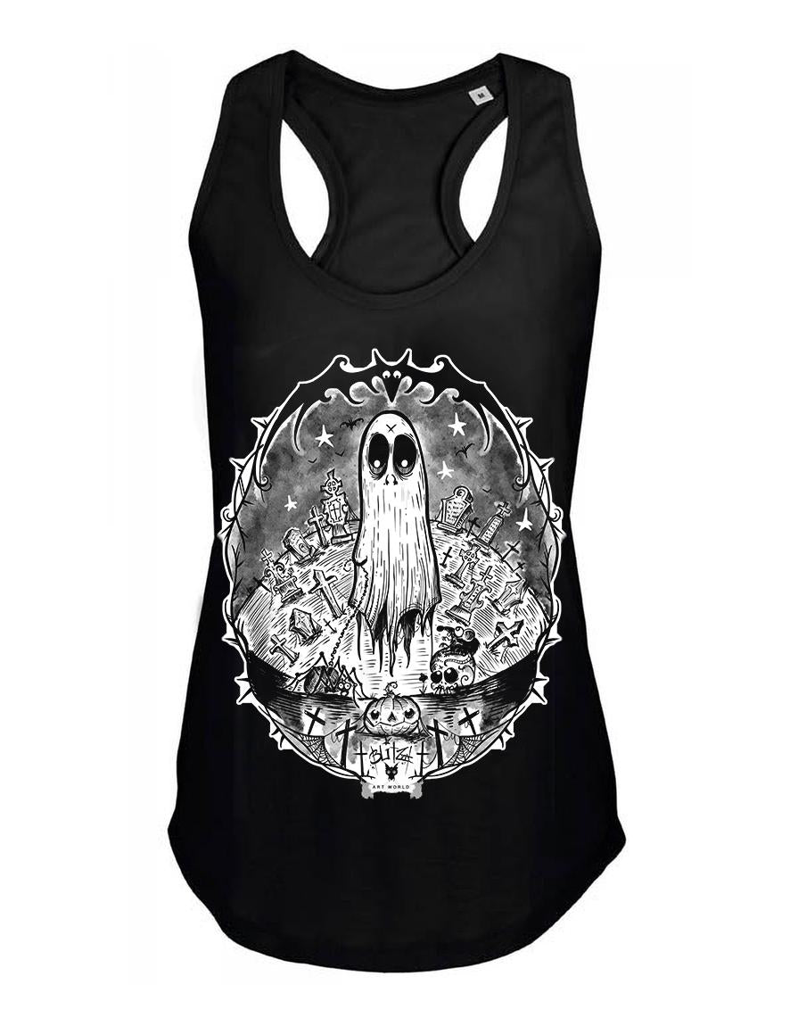 Debardeur femme Hysteria Ink Blitz'Art Fantome