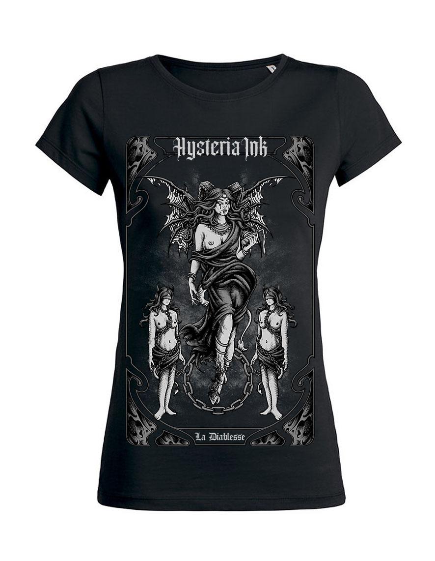 T-shirt femme Hysteria Ink La Diablesse