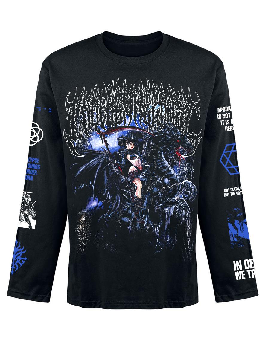 T-shirt Manches Longues Unisexe InDeathWeTrust Apocalypse