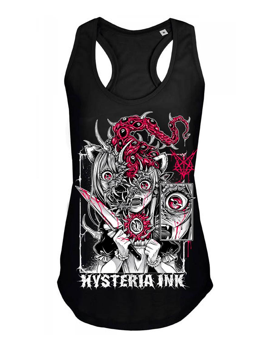 Debardeur femme Hysteria Ink Maya horror Ink