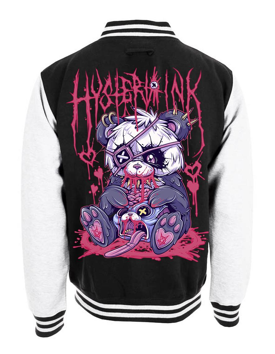 Veste Teddy Unisexe Hysteria Ink Panda666