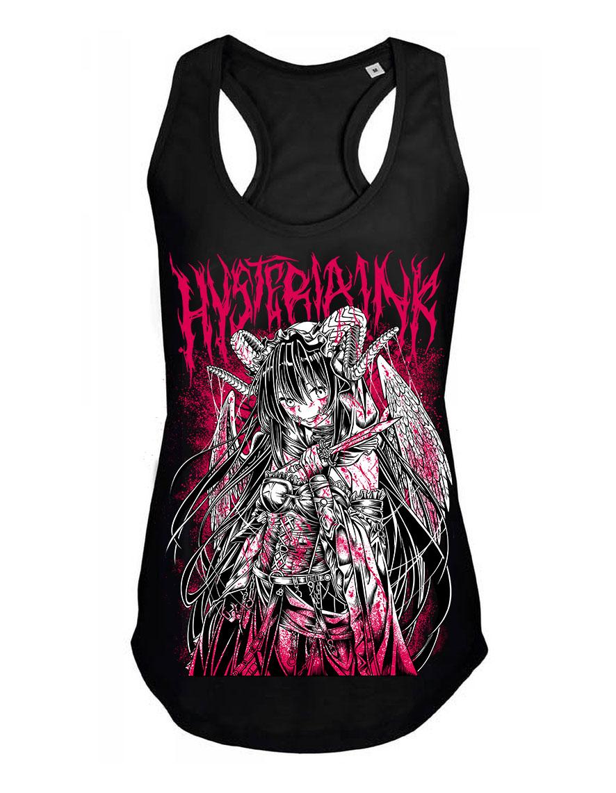 Debardeur Femme Hysteria Ink Manga Death Angel Ink
