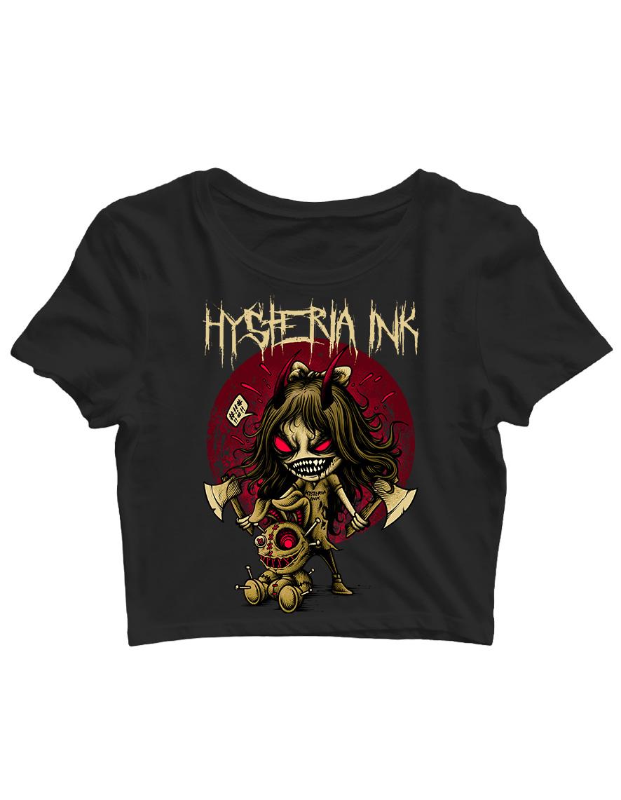 Crop Top Hysteria Ink MissInk