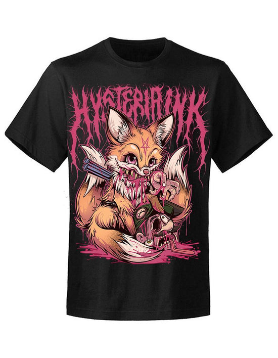 T-shirt unisexe Hysteria Ink Fox666